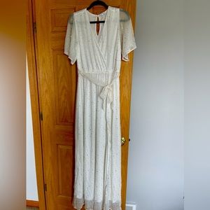 Baltic Born Grace White Sparkle Gown - XL